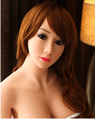 Real TPE Sex Doll HEAD Love Doll Sexy Body Lifelike Have a Head with FREE Wig (DHF)