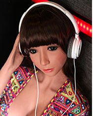 Real TPE Sex Doll HEAD Love Doll Sexy Body Lifelike Have a Head with FREE Wig (DHF)