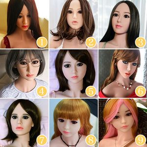 Real Lifelike Sex Doll HEAD TPE Love Toy Have a Head with FREE Wig (DHG)