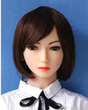 Lifelike TPE Sex Doll Have a Head Real Silicone Love Toy HEAD with FREE Wig (DHJ)