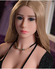 Lifelike TPE Sex Doll Have a Head Real Silicone Love Toy HEAD with FREE Wig (DHJ)