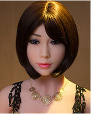 Lifelike TPE Sex Doll Have a Head Real Silicone Love Toy HEAD with FREE Wig (DHJ)