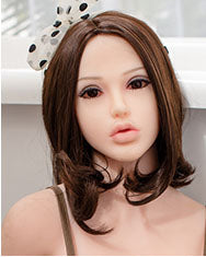 100% TPE Sex Doll Have a Head Real Love Toys HEAD with FREE Wig (DHK)