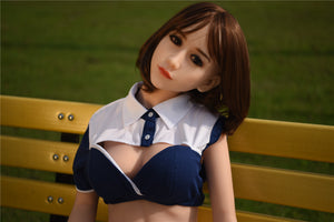 Solid TPE Love Companion Sex Toy Soft LifeLike Very Real Sex Doll with Metal Skeleton LFE041